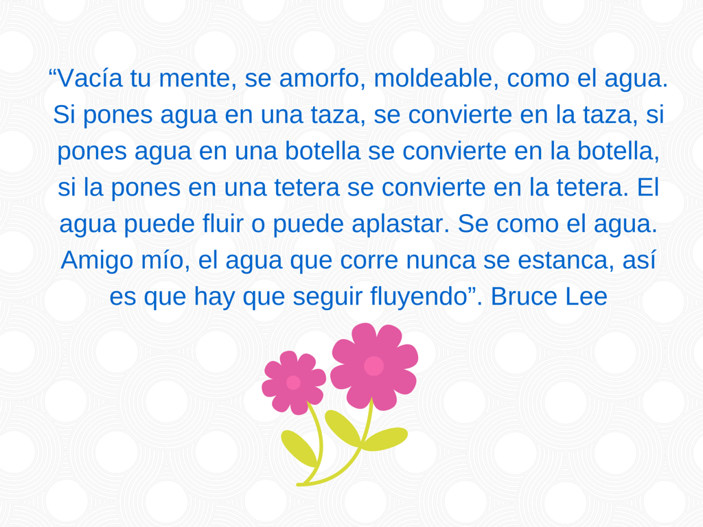 Frase de Bruce Lee